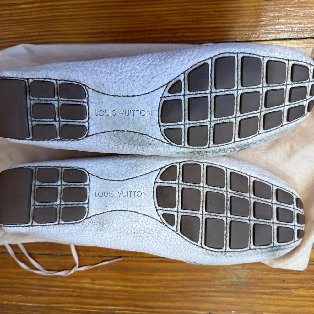 Authentic Louis Vuitton pink Monte Carlo moccasins size 38.5 - Picture 3 of 3